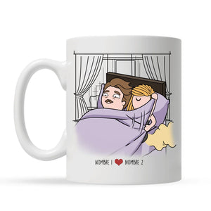 Taza Personalizada Para Pareja | Tus pedos apestan pero hasta que me maten te sigo amando