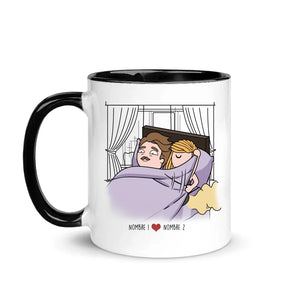 Taza Personalizada Para Pareja | Tus pedos apestan pero hasta que me maten te sigo amando