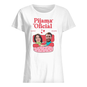 Personalizar Camisetas Para Pareja | Pijama Oficial