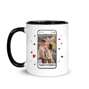 Taza Personalizada Para Pareja | Fui a una cita con un completo desconocido de la internet