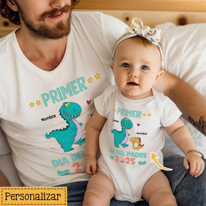 Personnalisez des T-shirts pour papa | Cadeau personnalisé pour papa | Première fête des pères 2024