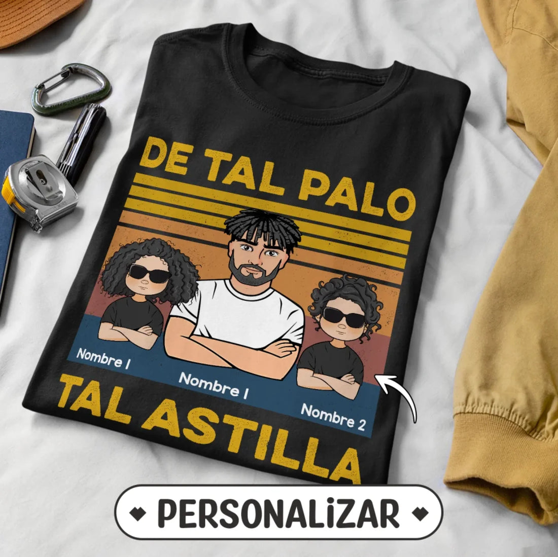 UNISEX T-SHIRT Front Dark