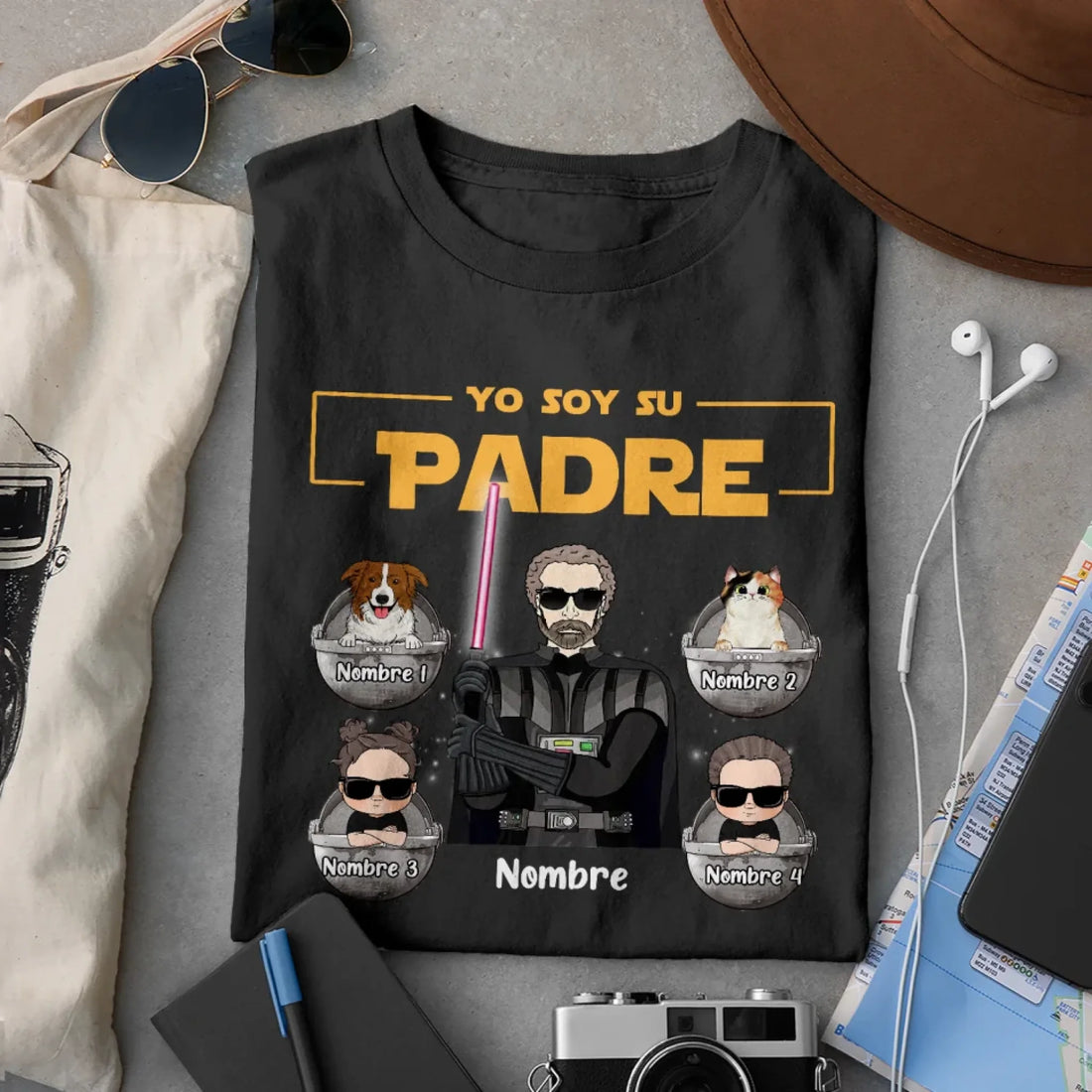 UNISEX T-SHIRT Front Dark