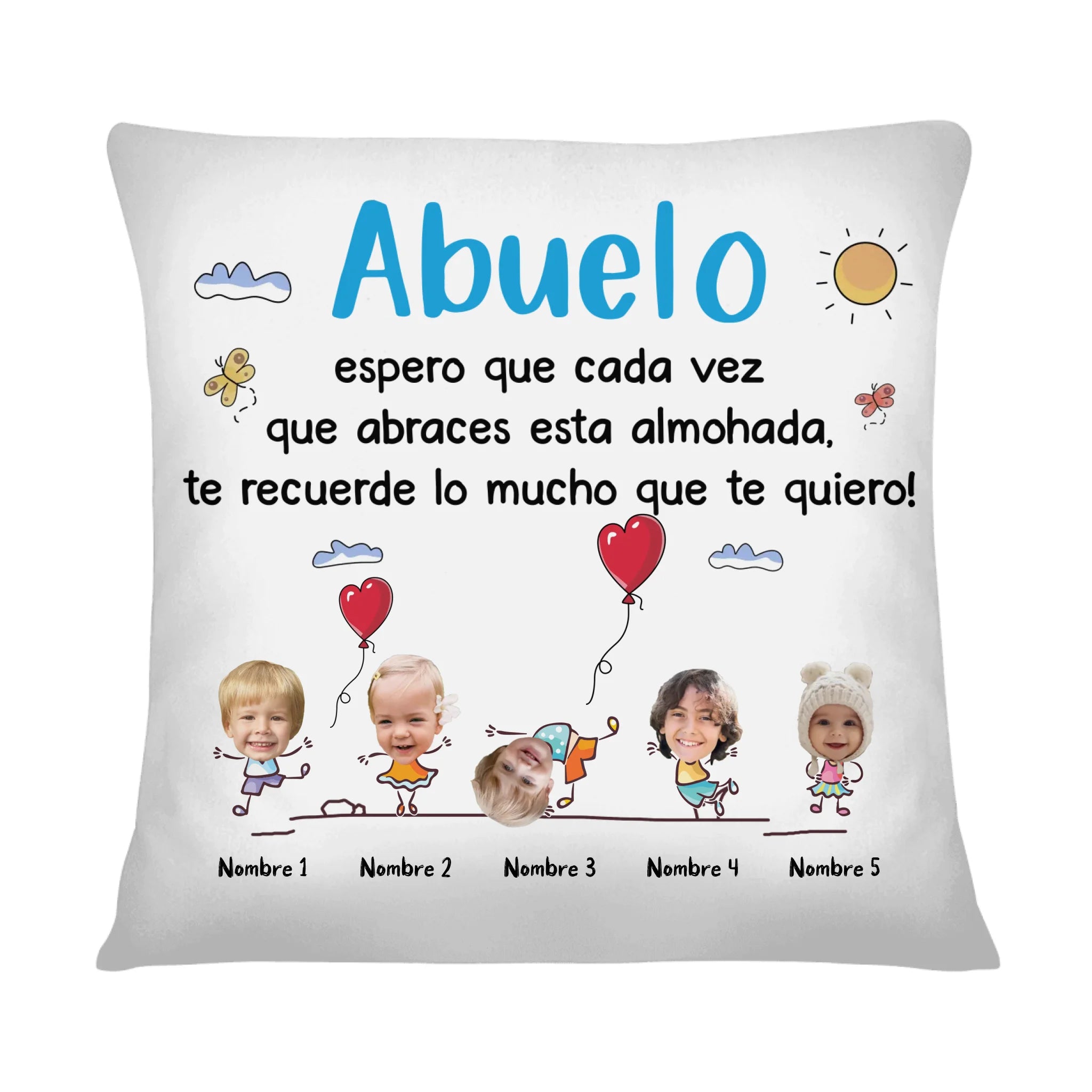Querido Abuelo - Cojines Personalizados Foto Para Abuelo