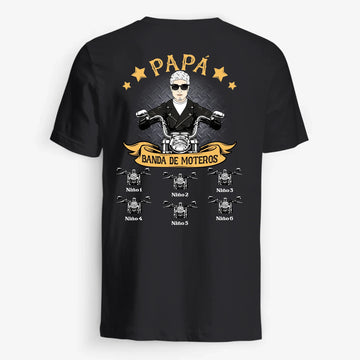 UNISEX T-SHIRT Back Dark