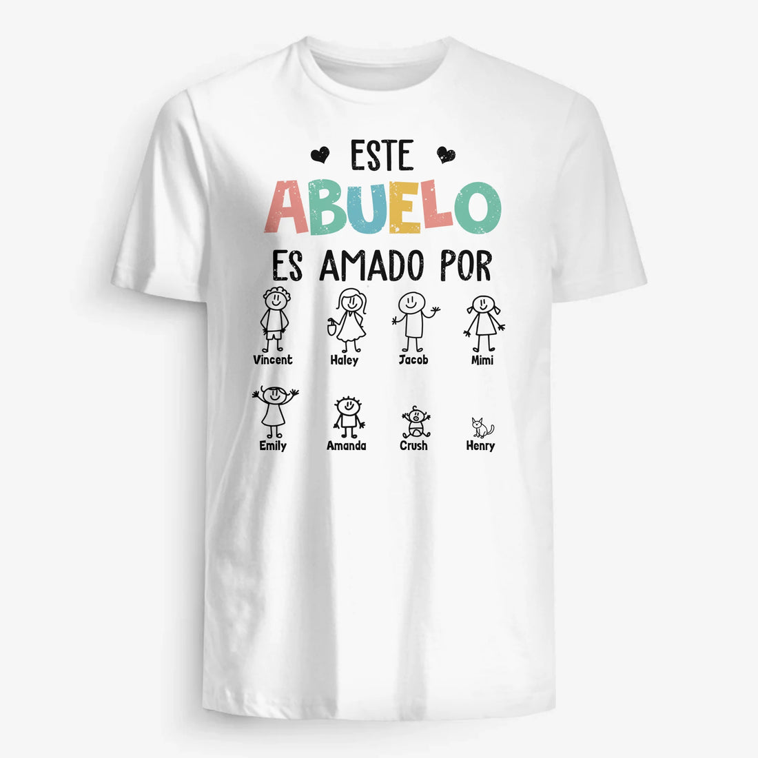 UNISEX T-SHIRT Front Light