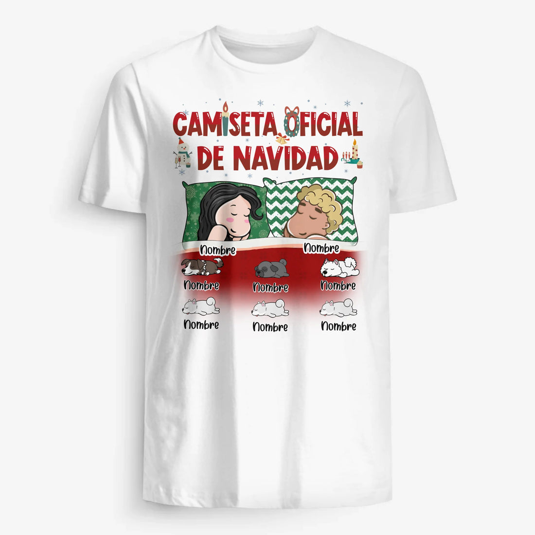 UNISEX T-SHIRT Front Light