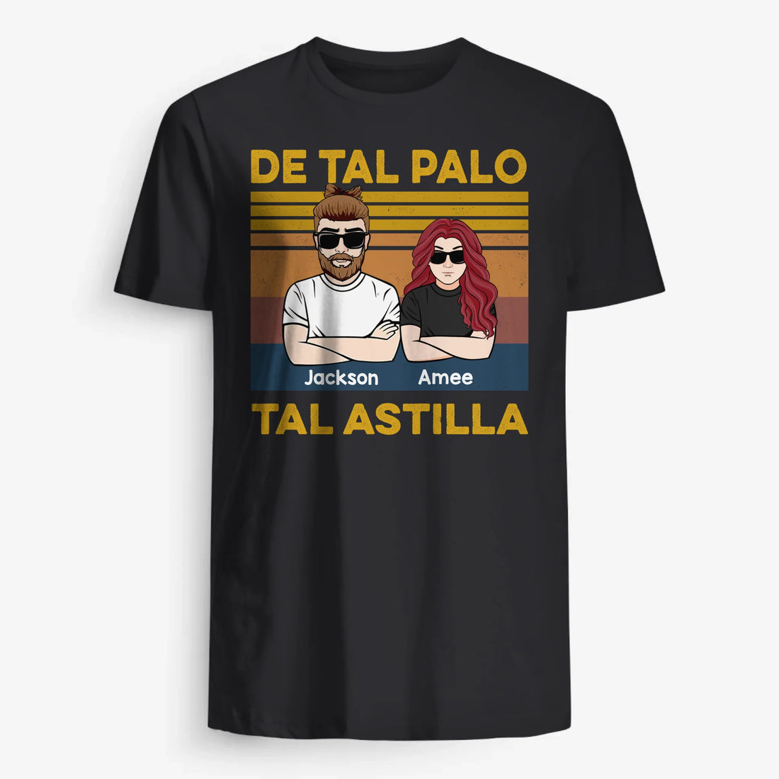 UNISEX T-SHIRT Front Dark