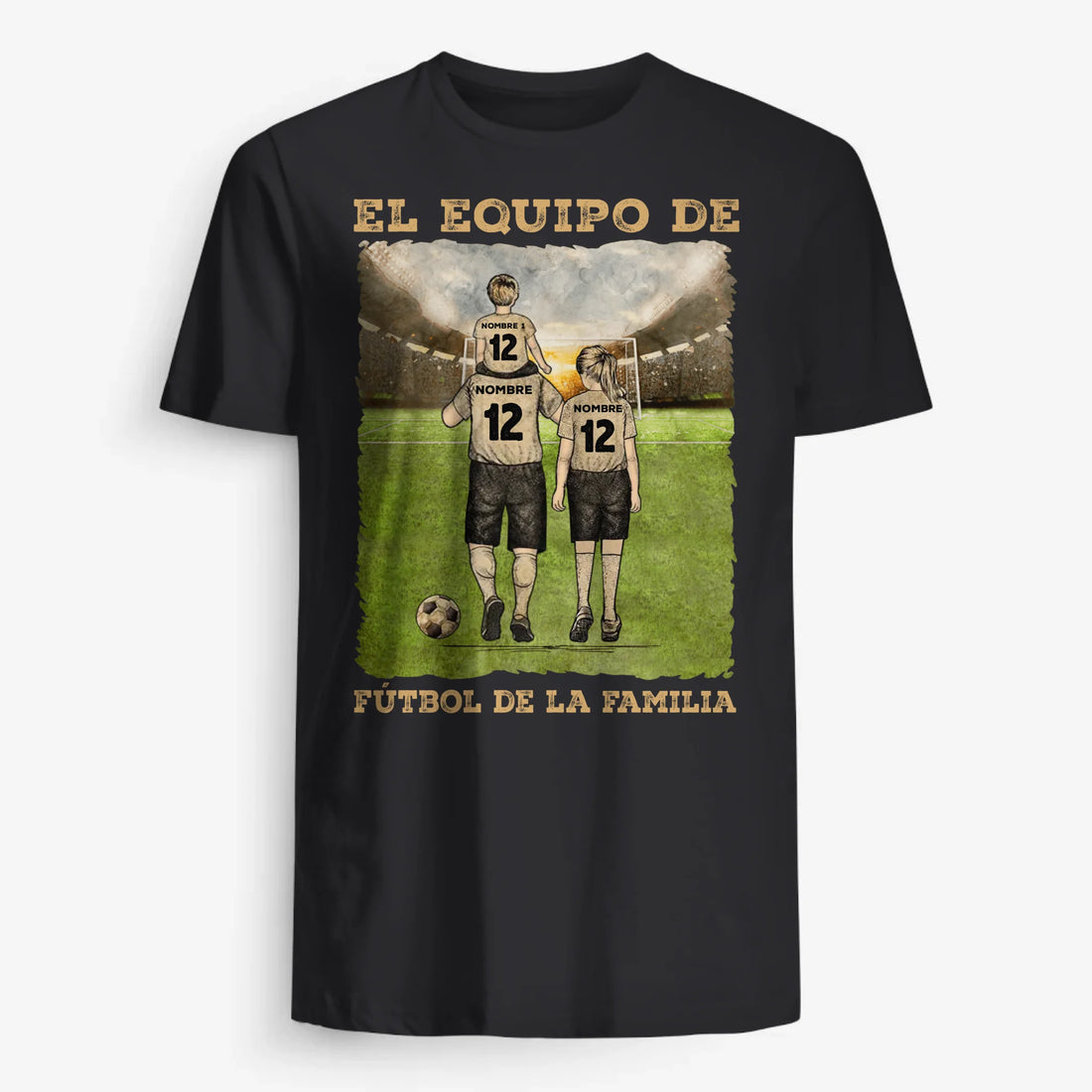 UNISEX T-SHIRT Front Dark