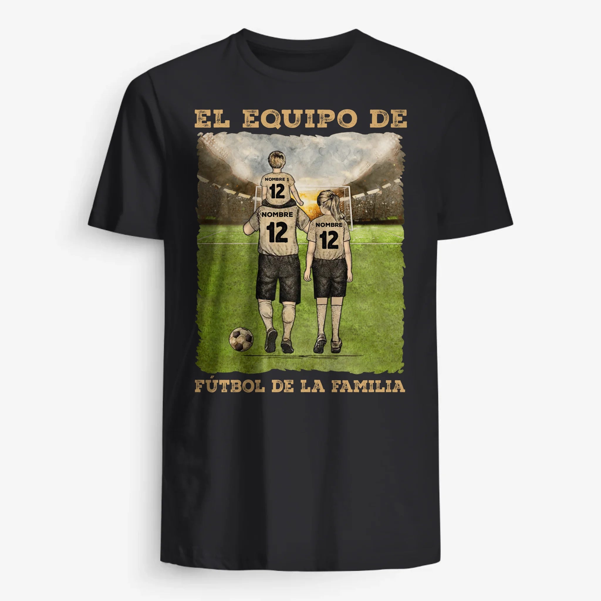 UNISEX T-SHIRT Front Dark