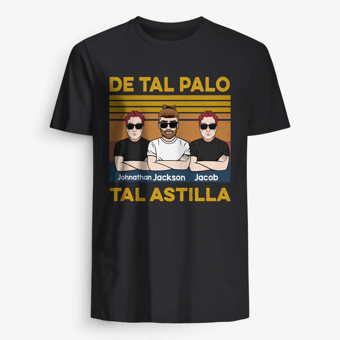 UNISEX T-SHIRT Front Dark