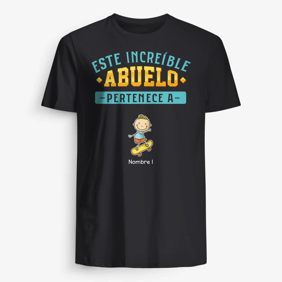UNISEX T-SHIRT Front Dark