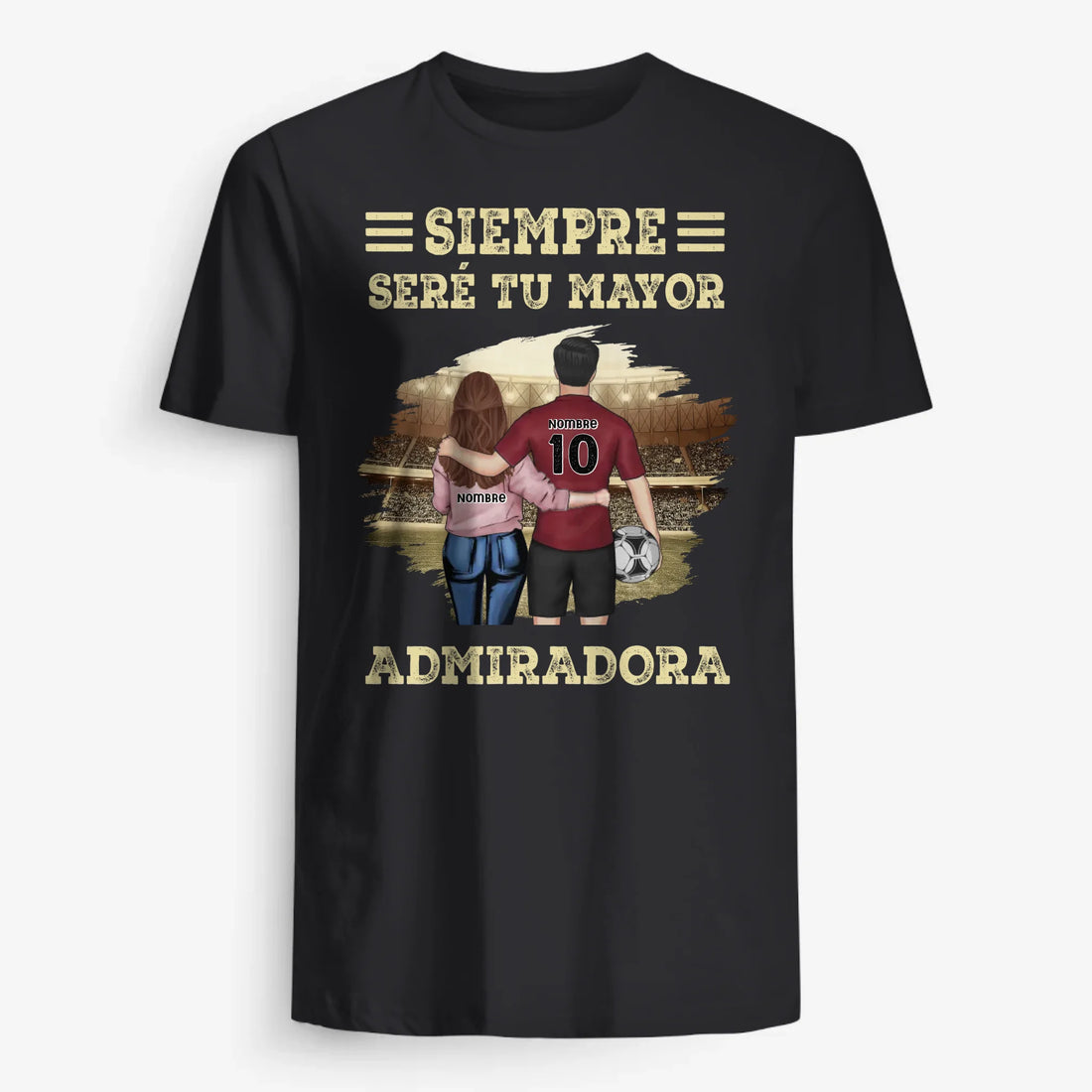 UNISEX T-SHIRT Front Dark