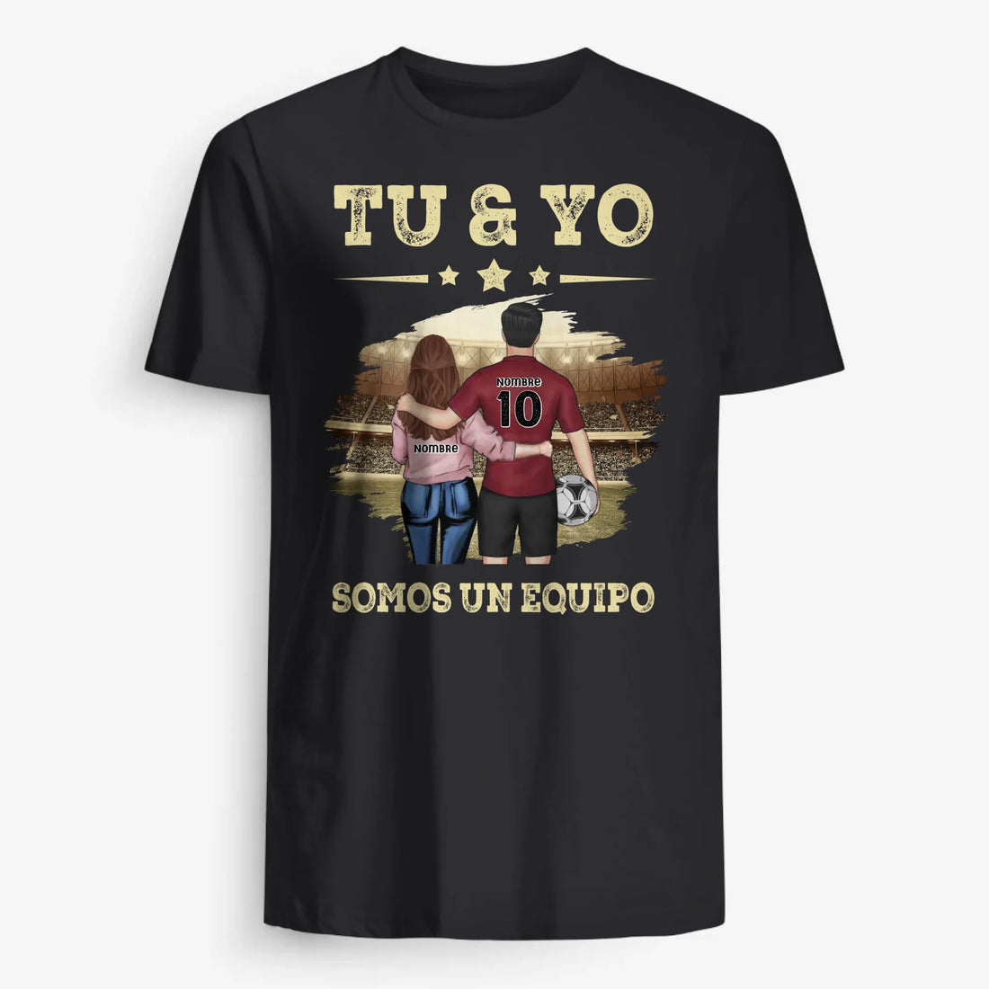 UNISEX T-SHIRT Front Dark