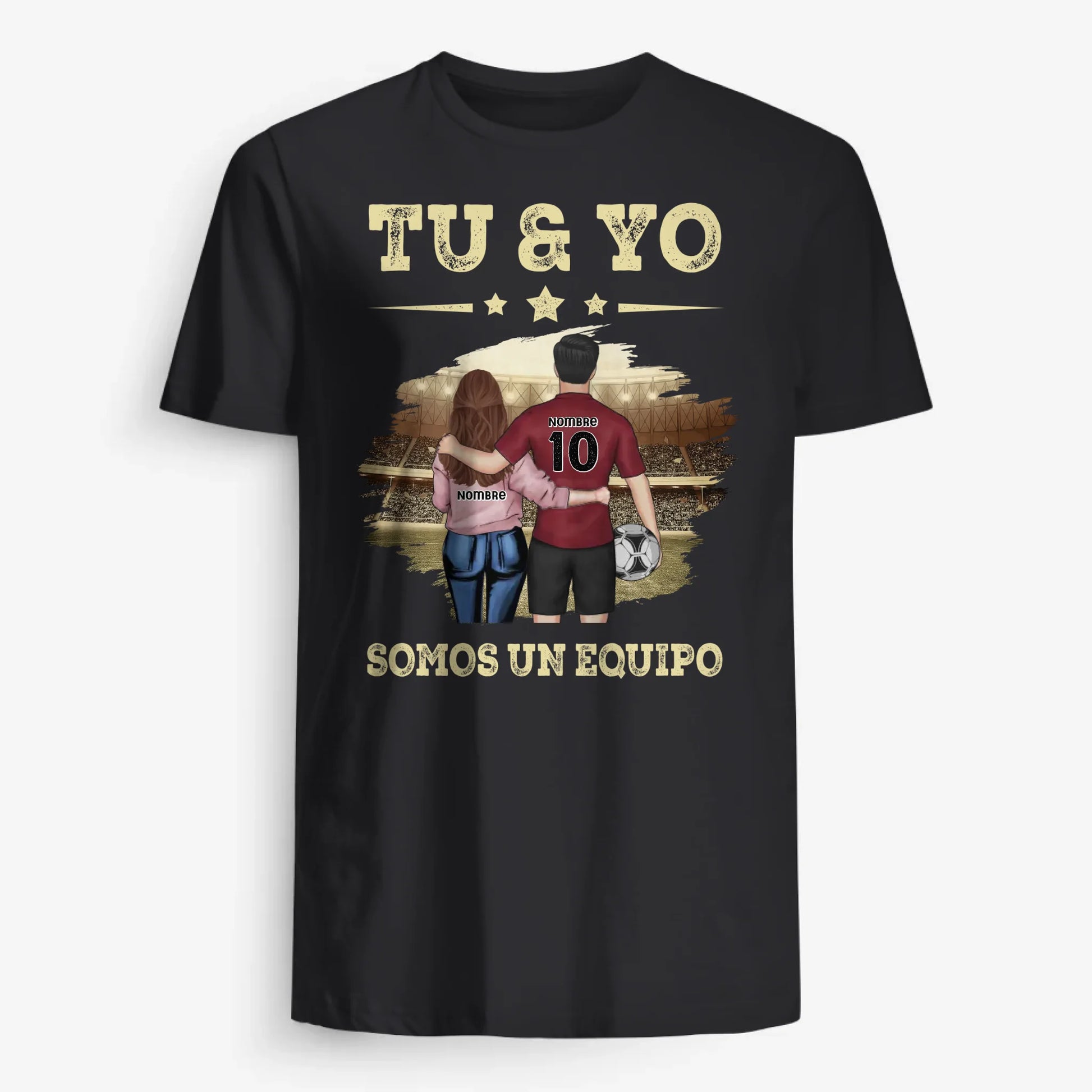 UNISEX T-SHIRT Front Dark