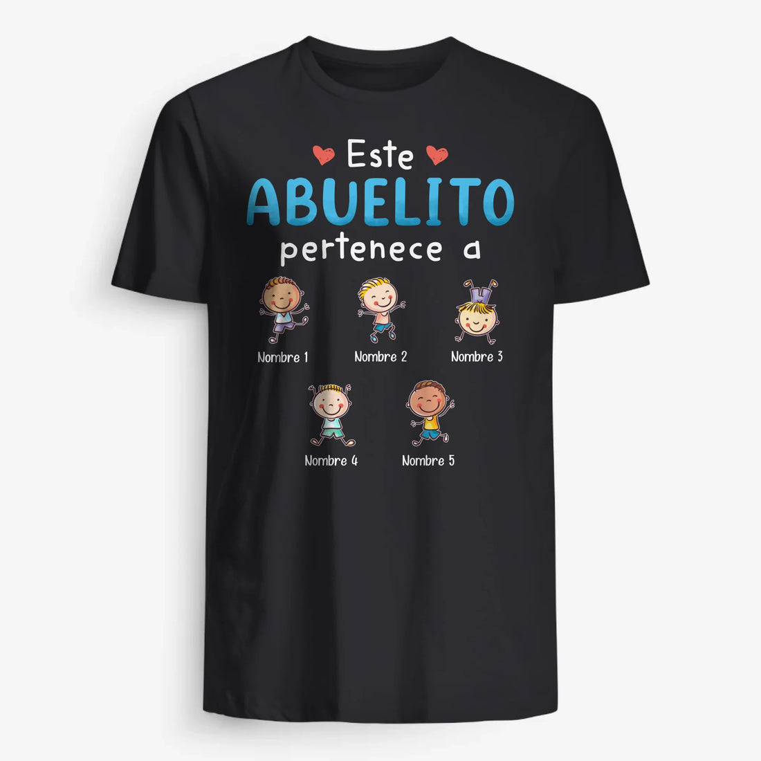 UNISEX T-SHIRT Front Dark