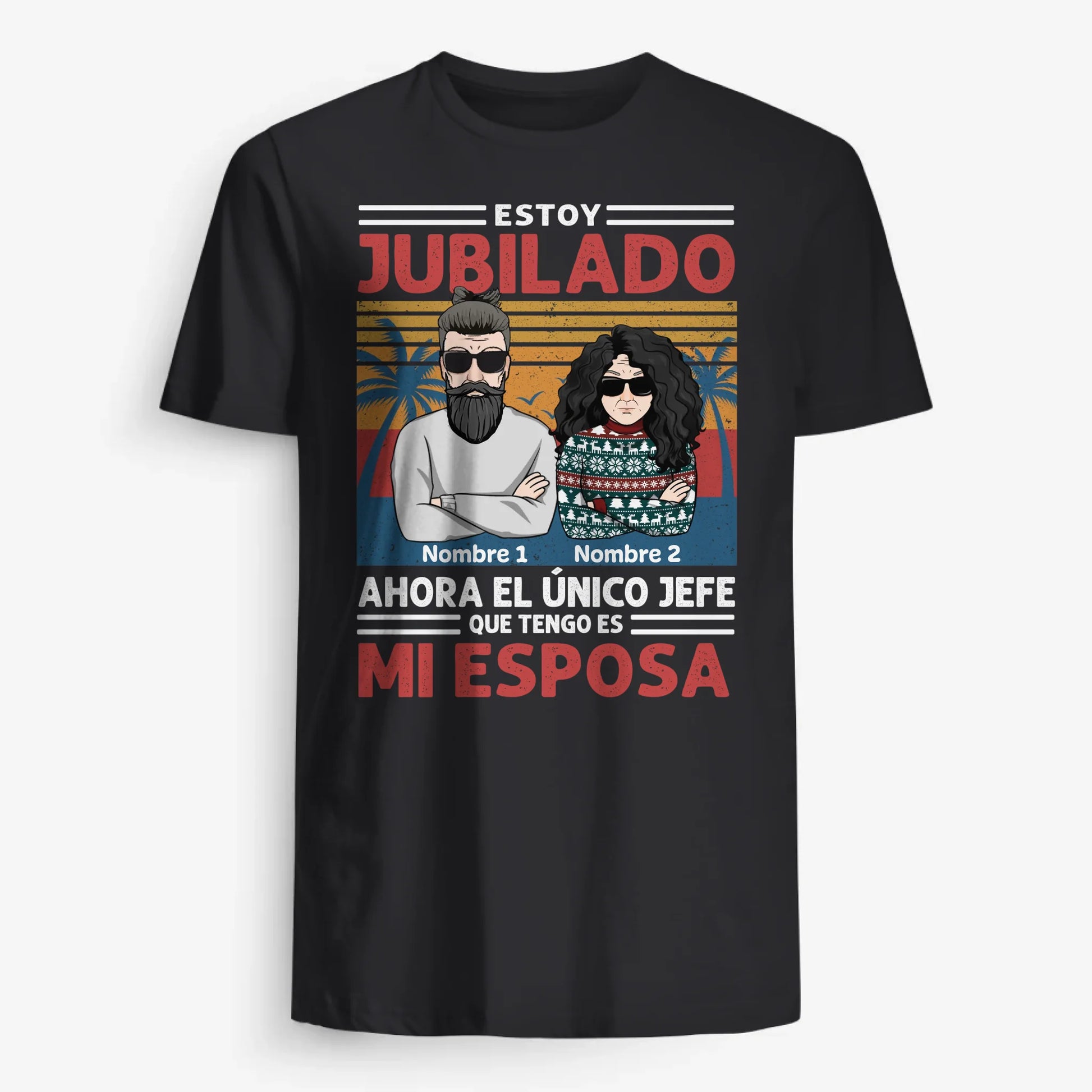UNISEX T-SHIRT Front Dark
