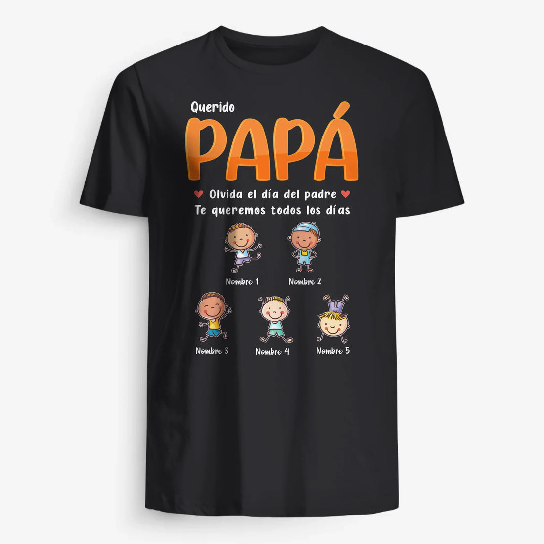 UNISEX T-SHIRT Front Dark