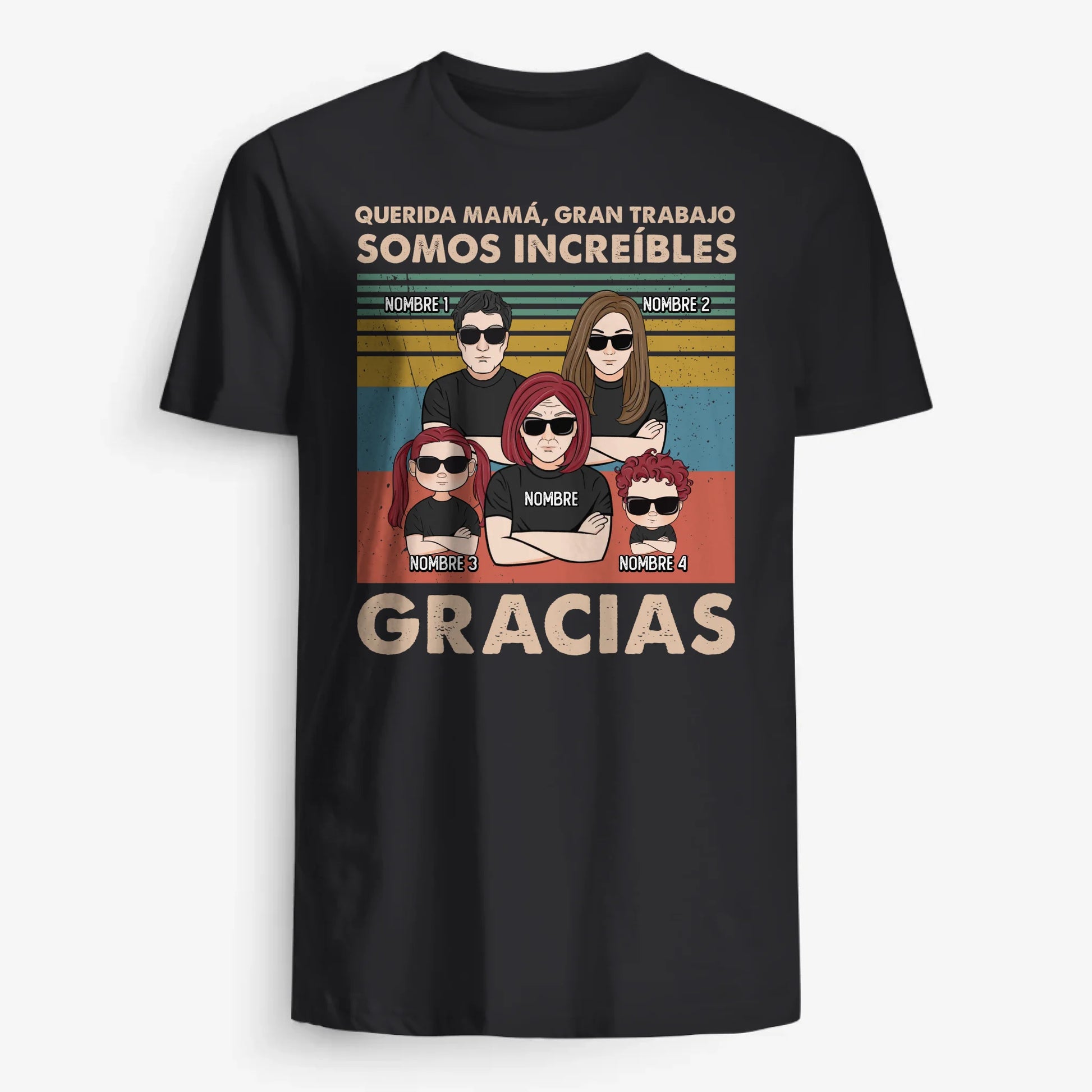 UNISEX T-SHIRT Front Dark
