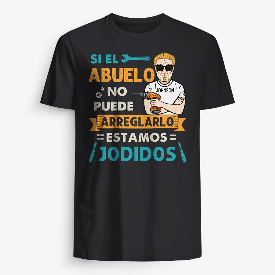 UNISEX T-SHIRT Front Dark
