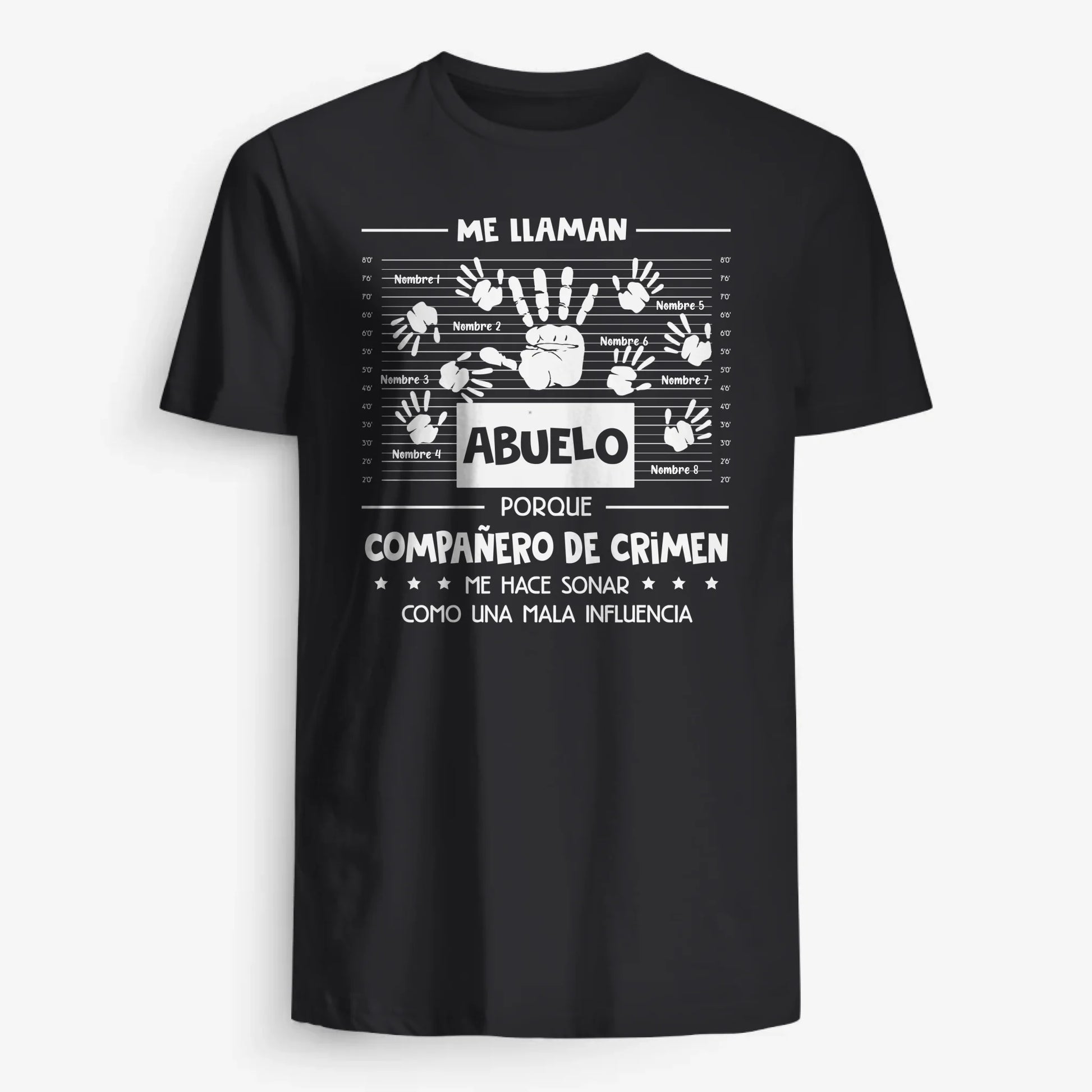 UNISEX T-SHIRT Front Dark
