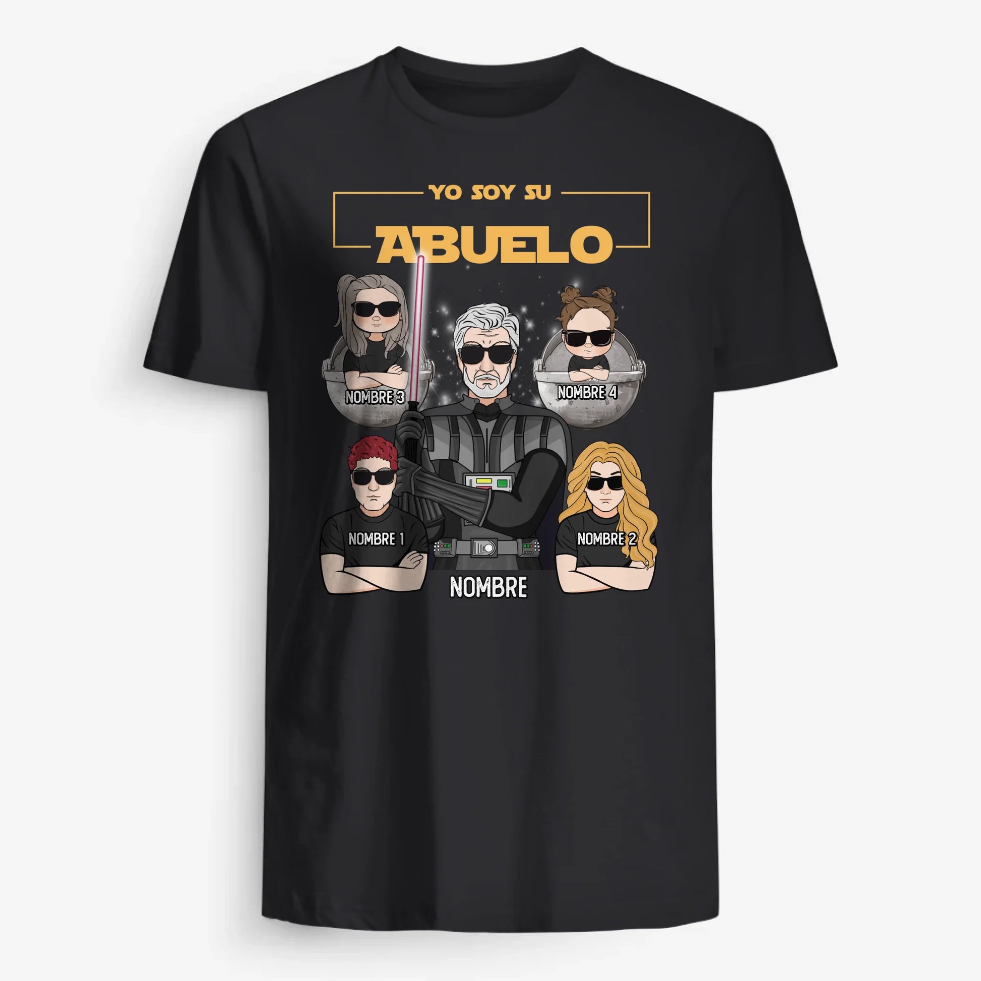 UNISEX T-SHIRT Front Dark