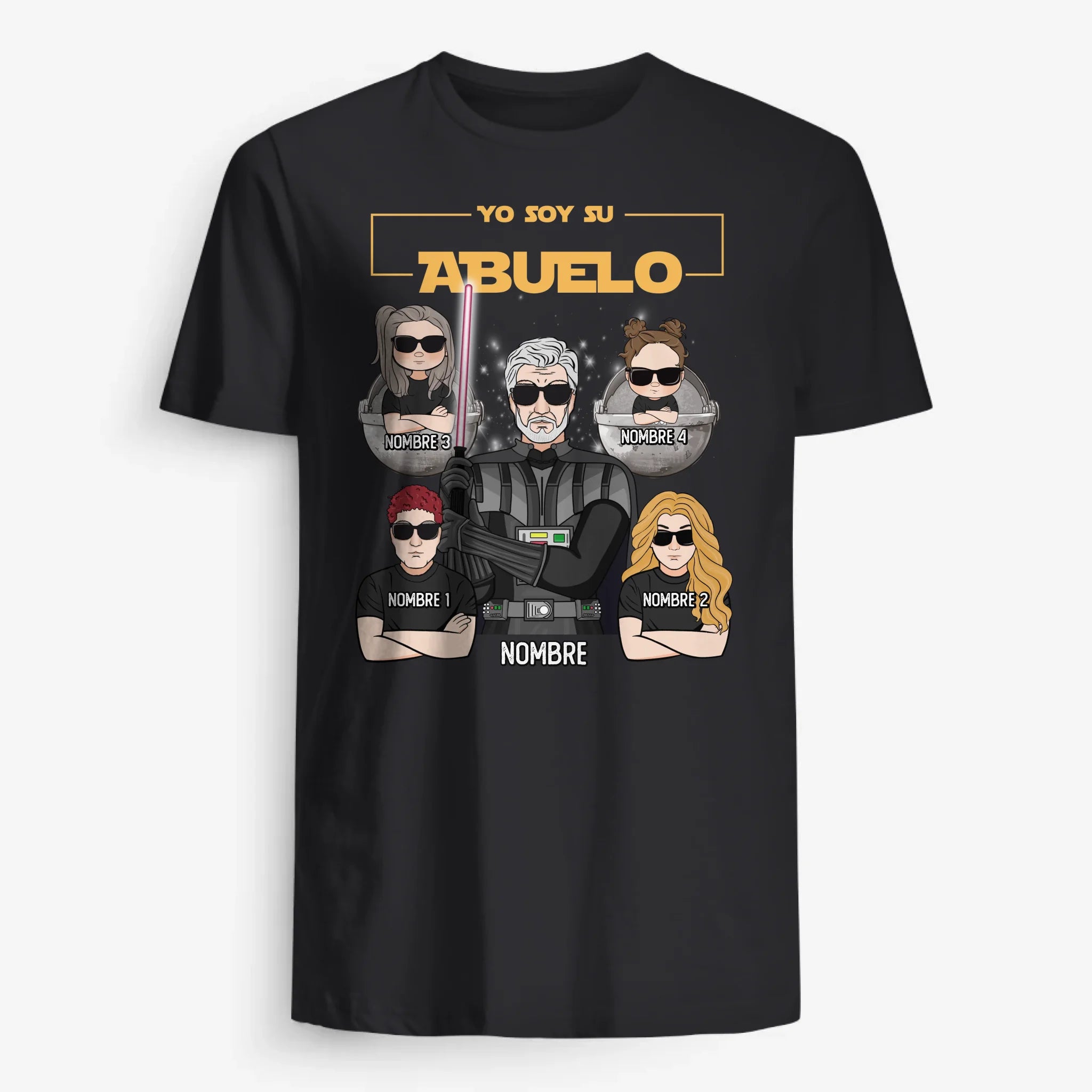 UNISEX T-SHIRT Front Dark