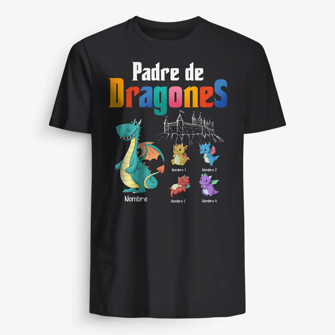 UNISEX T-SHIRT Front Dark