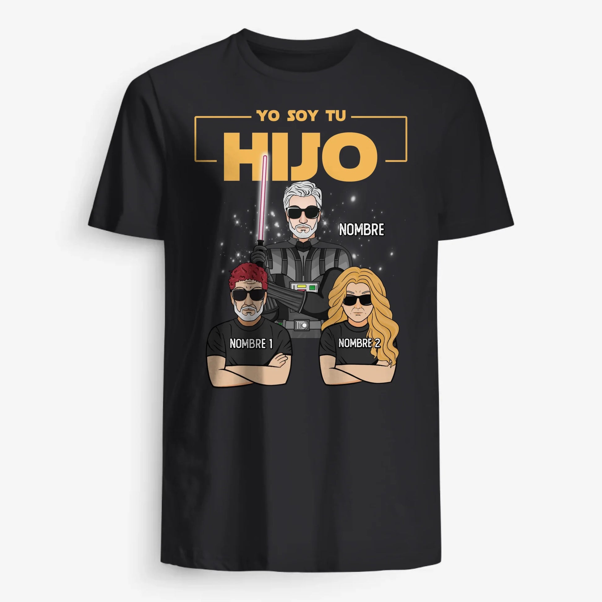 UNISEX T-SHIRT Front Dark