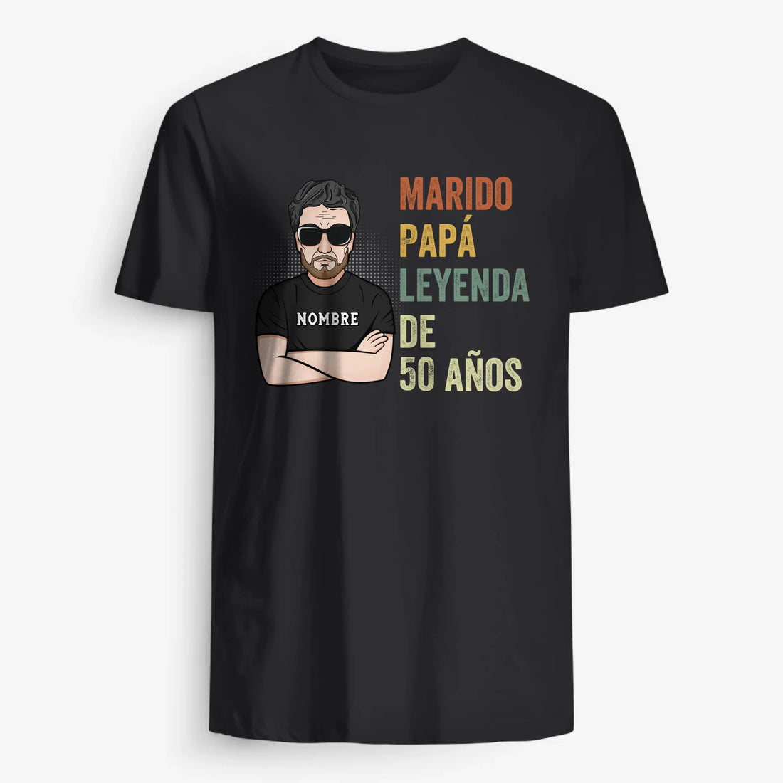 UNISEX T-SHIRT Front Dark