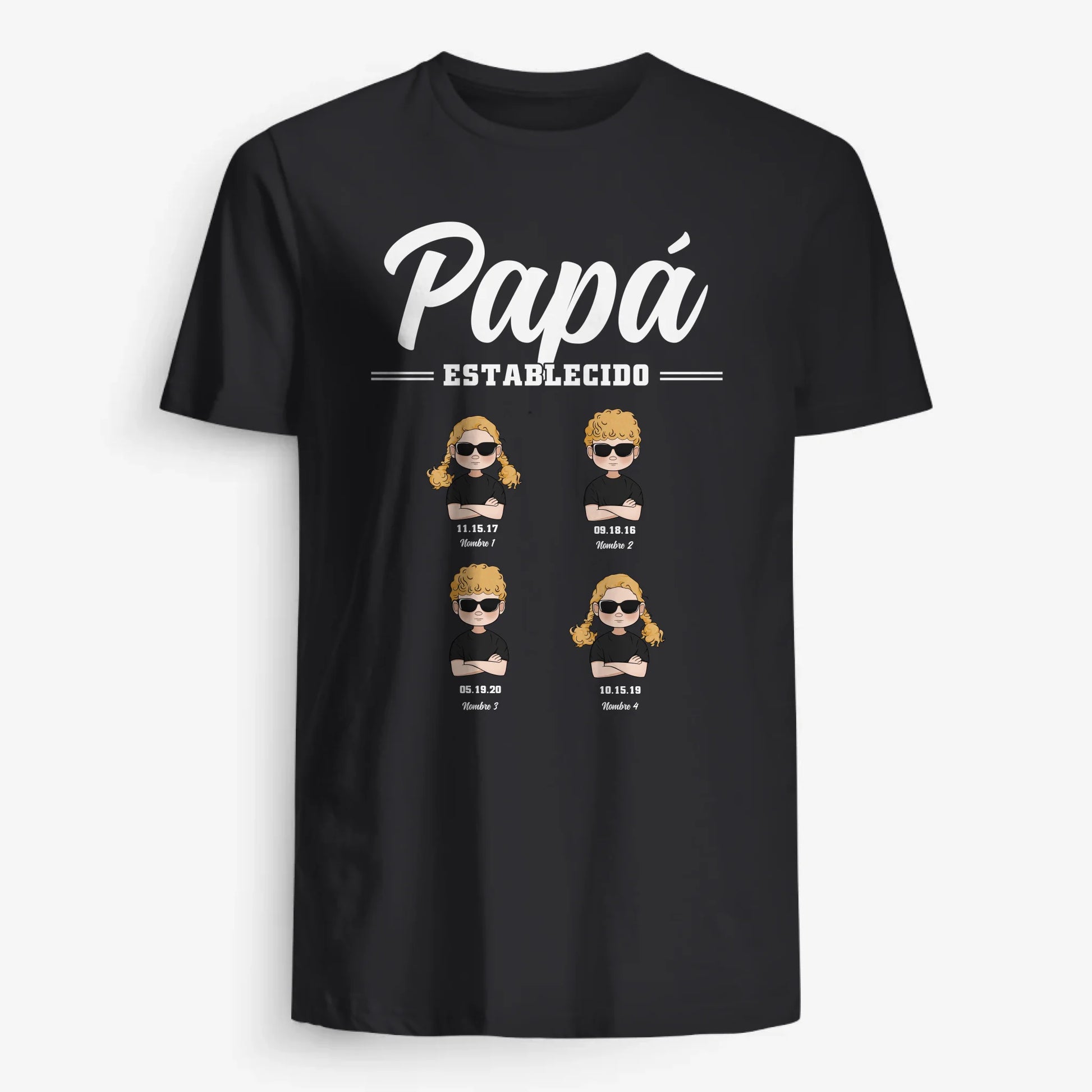 UNISEX T-SHIRT Front Dark
