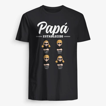 UNISEX T-SHIRT Front Dark