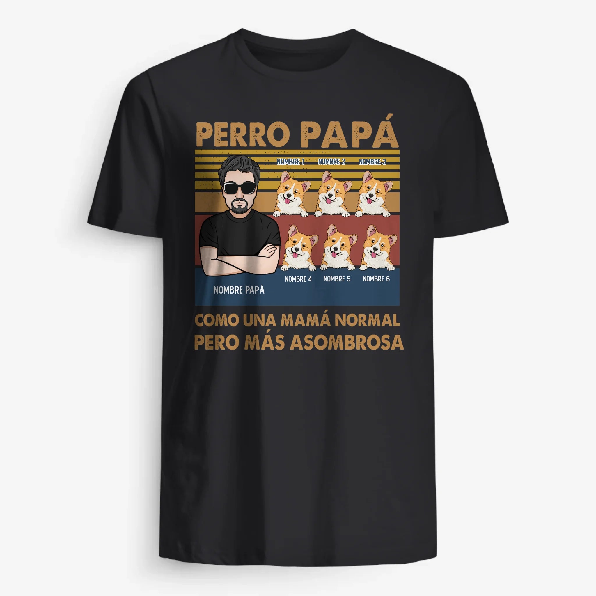 UNISEX T-SHIRT Front Dark