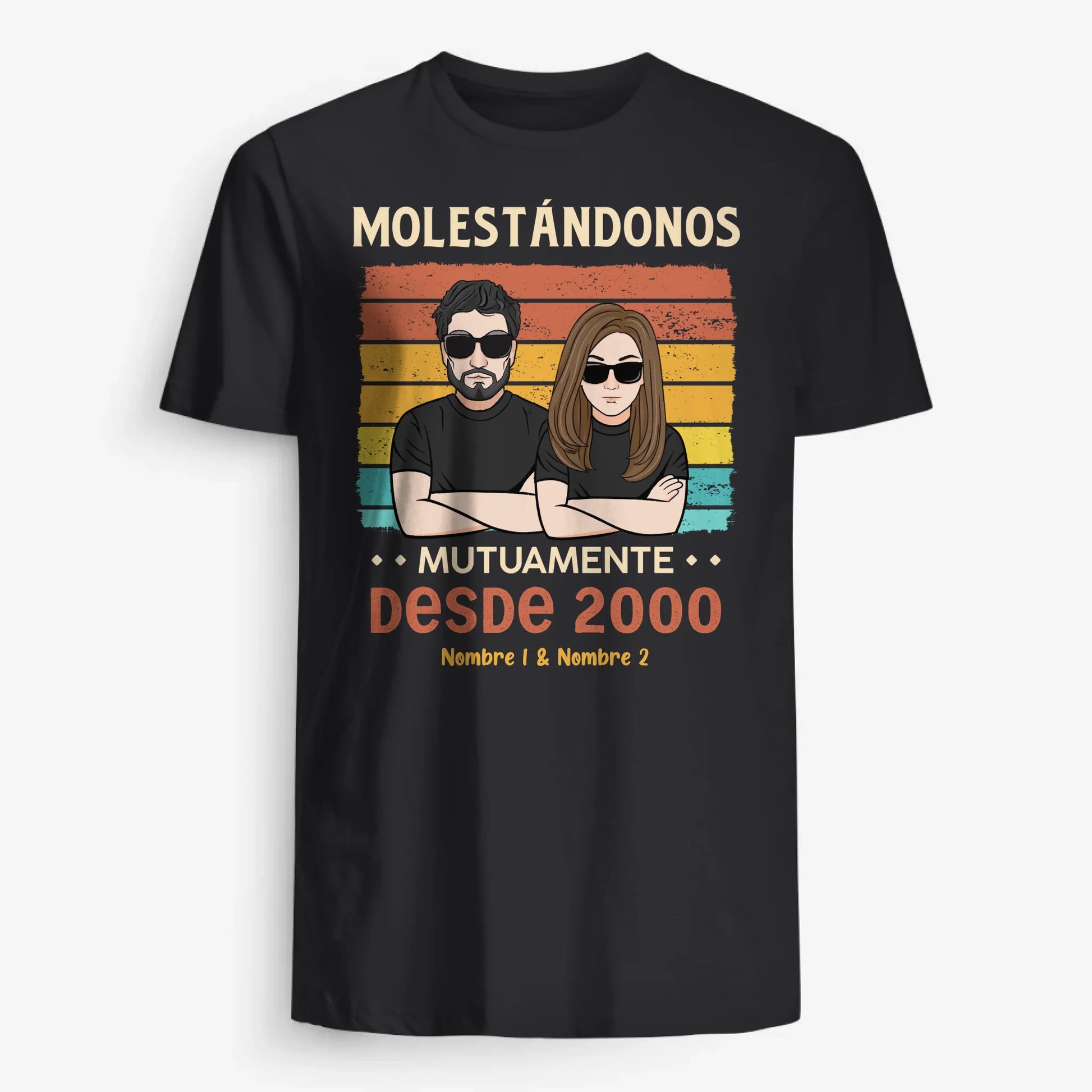 UNISEX T-SHIRT Front Dark