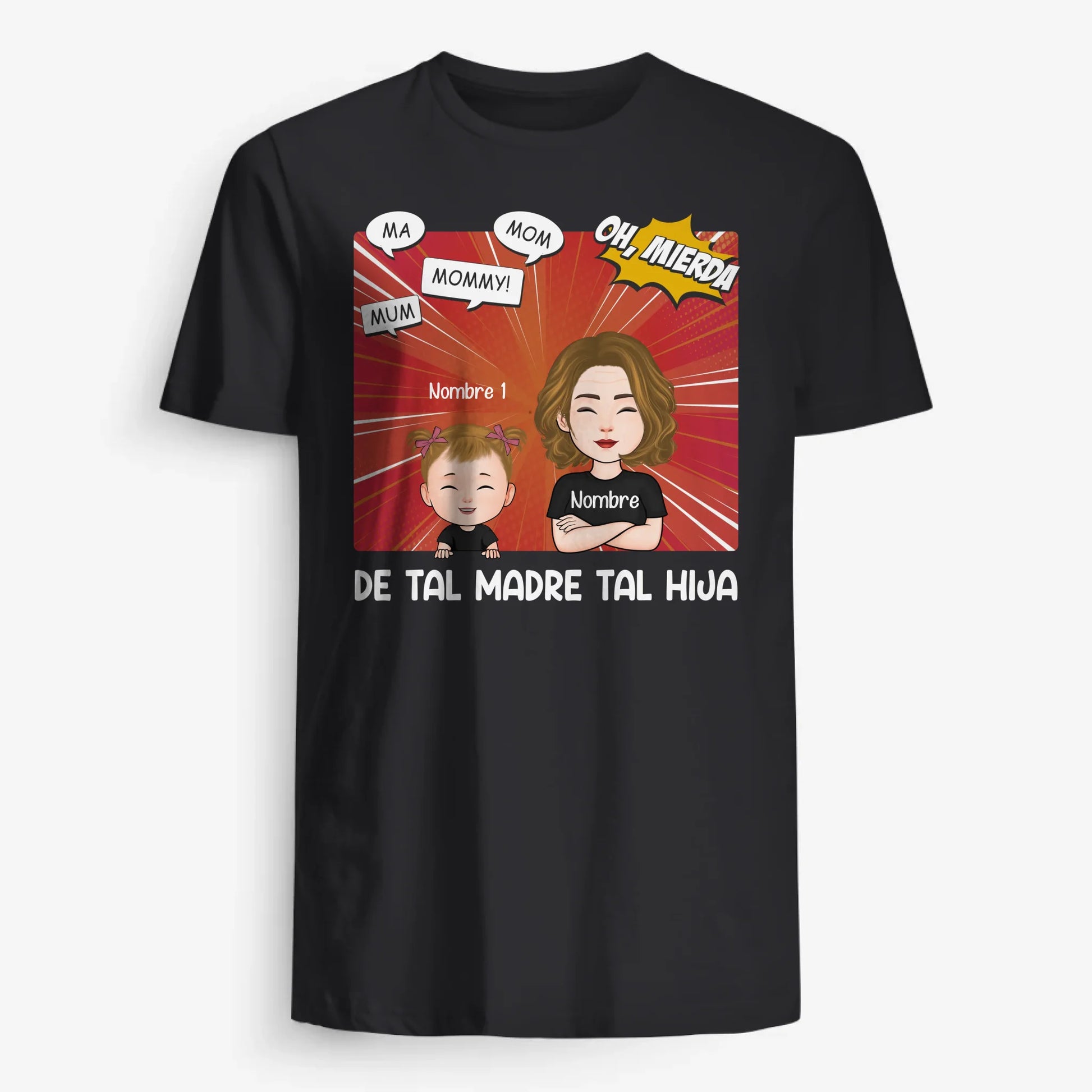 UNISEX T-SHIRT Front Dark