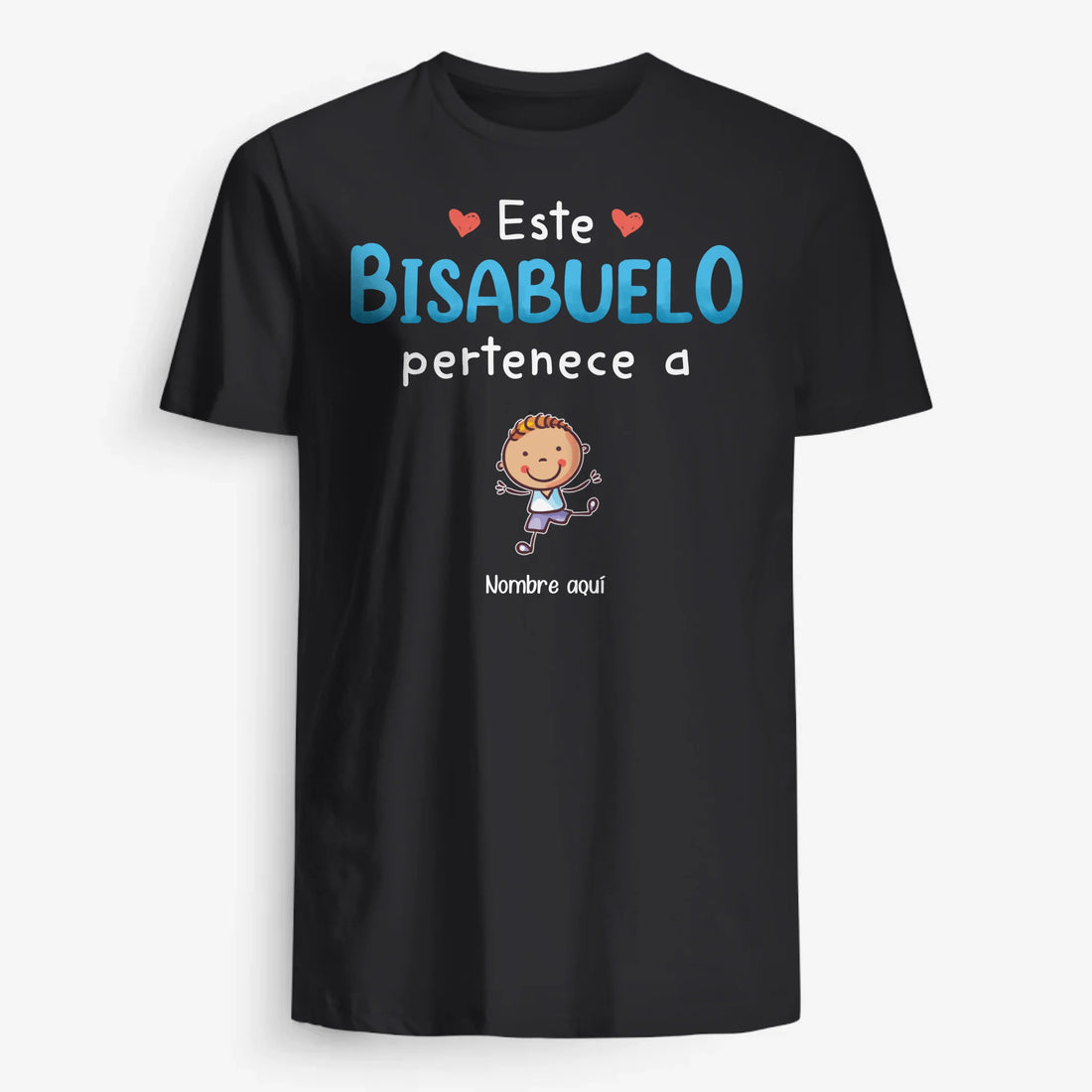 UNISEX T-SHIRT Front Dark