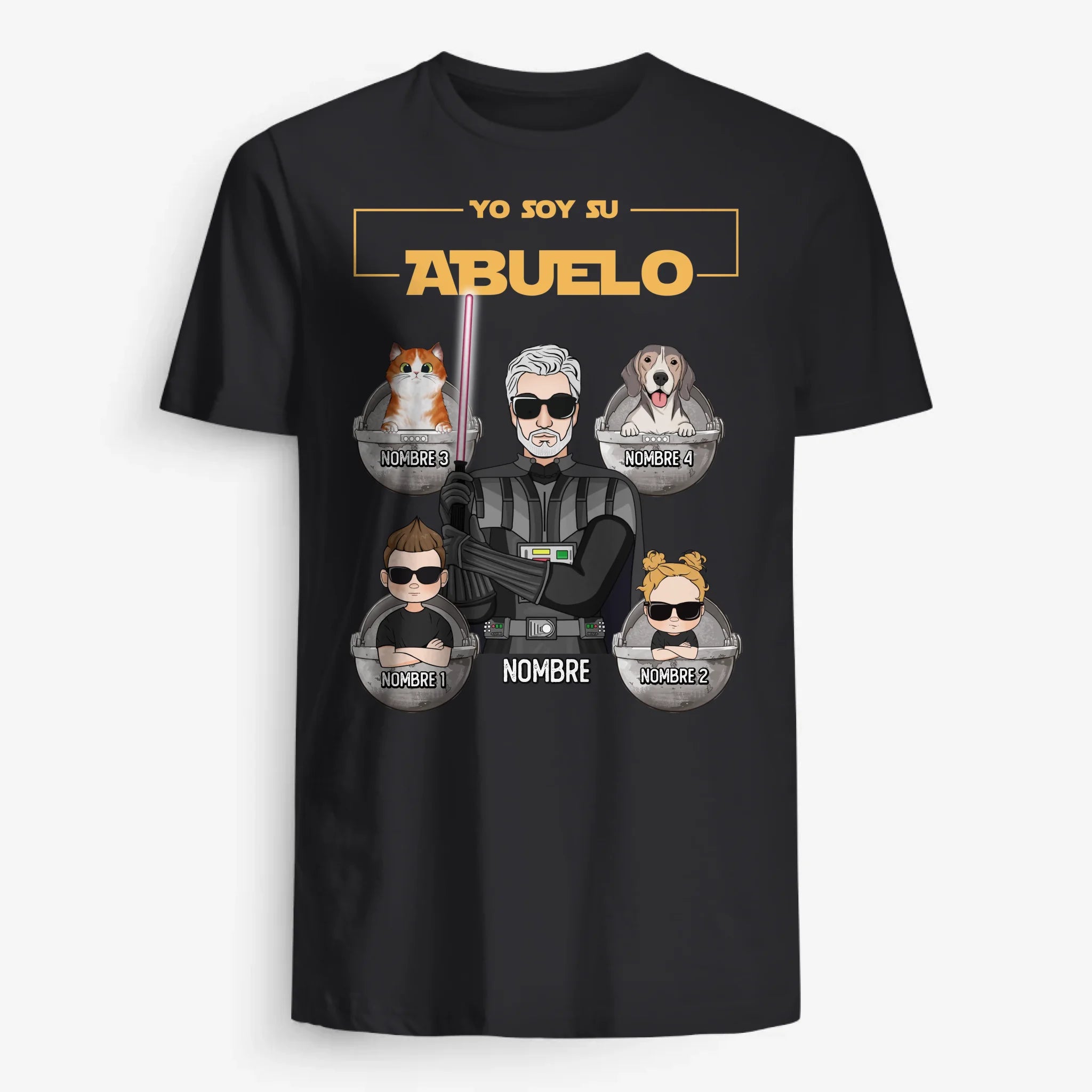 UNISEX T-SHIRT Front Dark