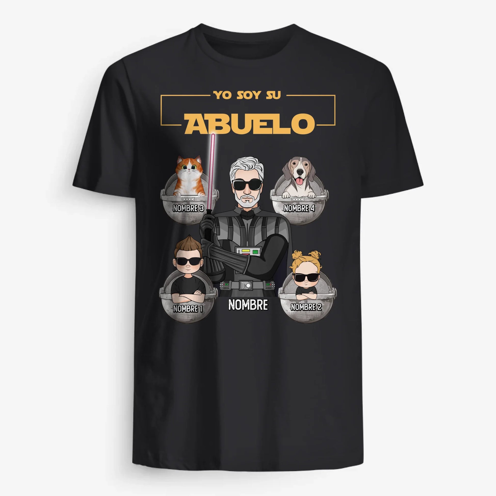 UNISEX T-SHIRT Front Dark