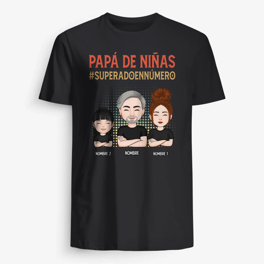 UNISEX T-SHIRT Front Dark