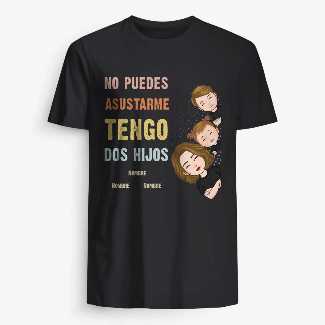 UNISEX T-SHIRT Front Dark