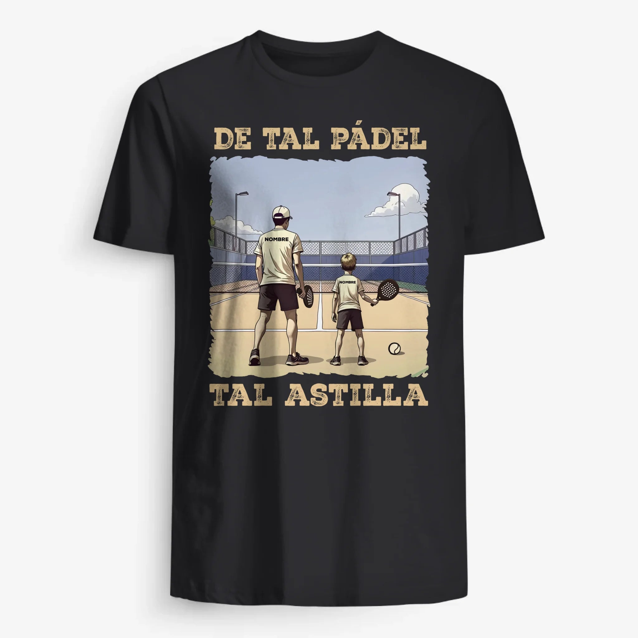 UNISEX T-SHIRT Front Dark