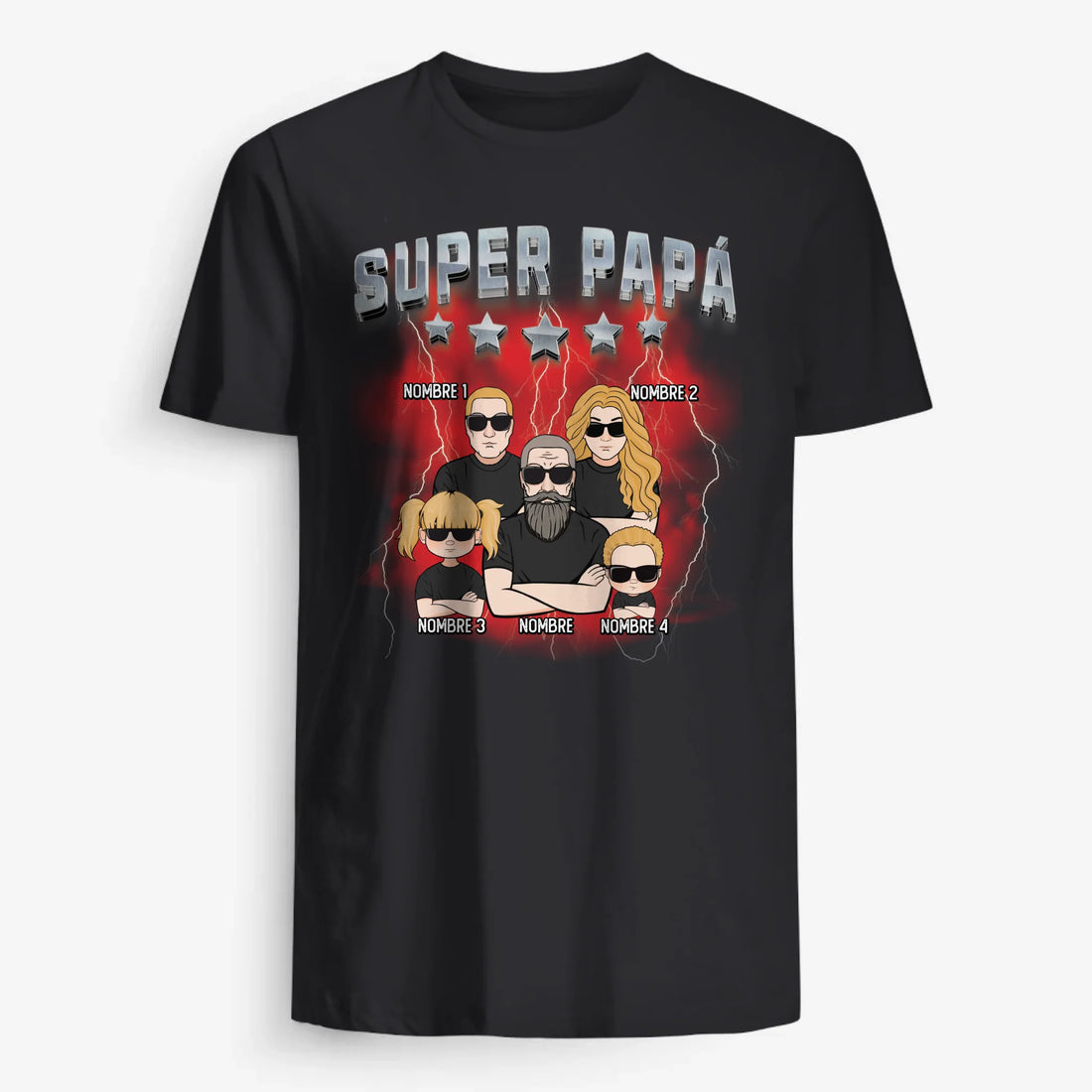 UNISEX T-SHIRT Front Dark