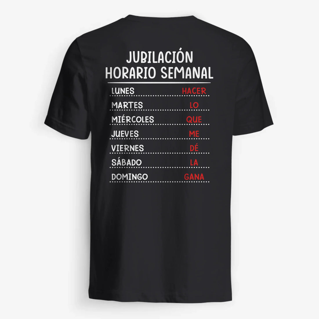UNISEX T-SHIRT Front Dark