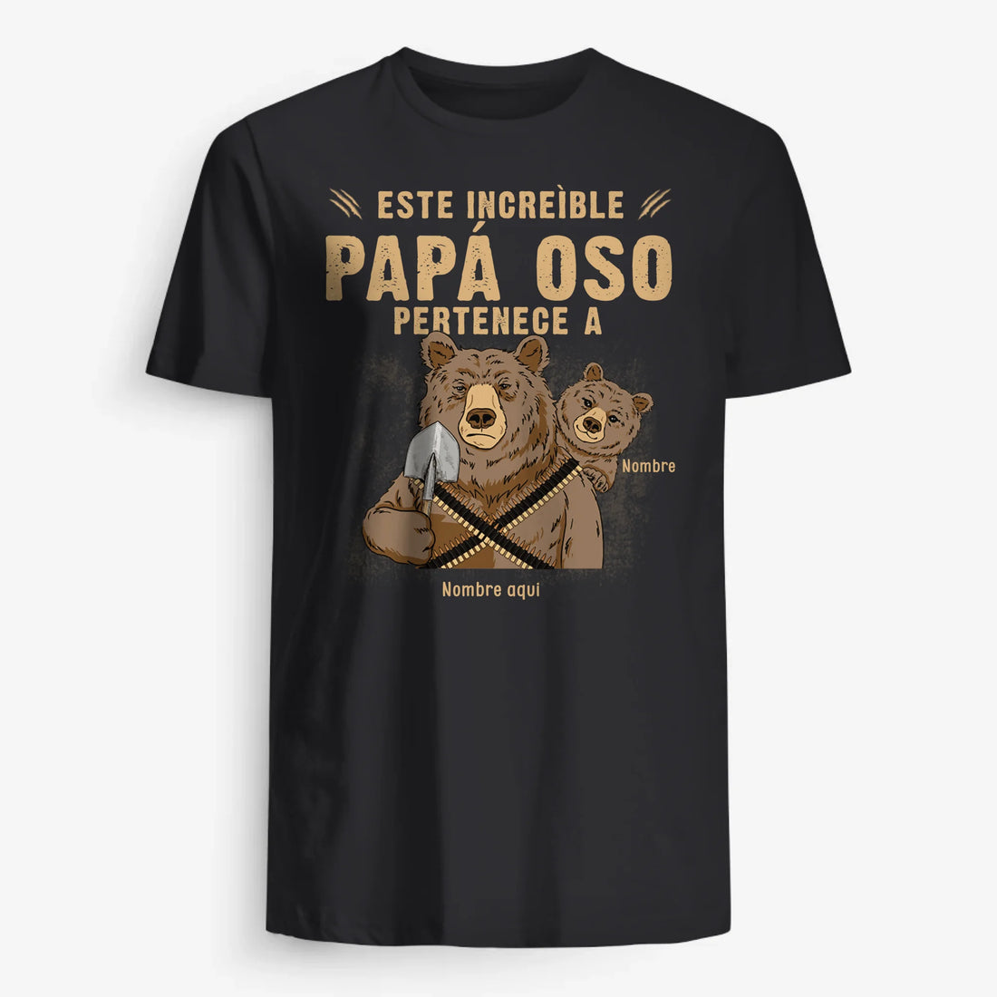 UNISEX T-SHIRT Front Dark
