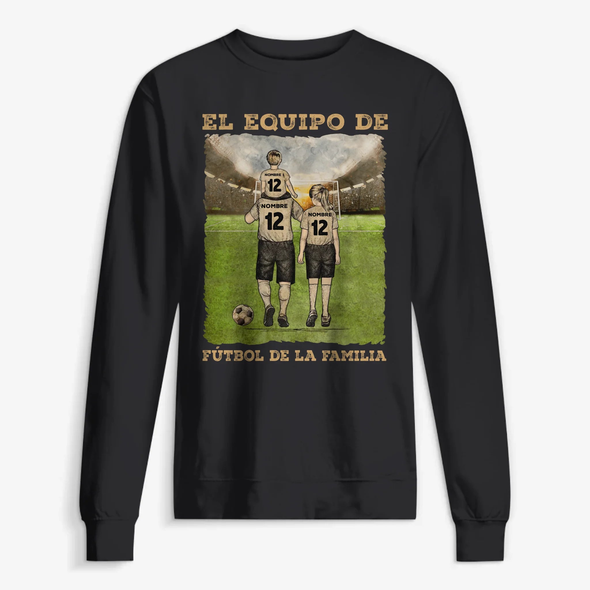 UNISEX SWEATSHIRT Front Dark