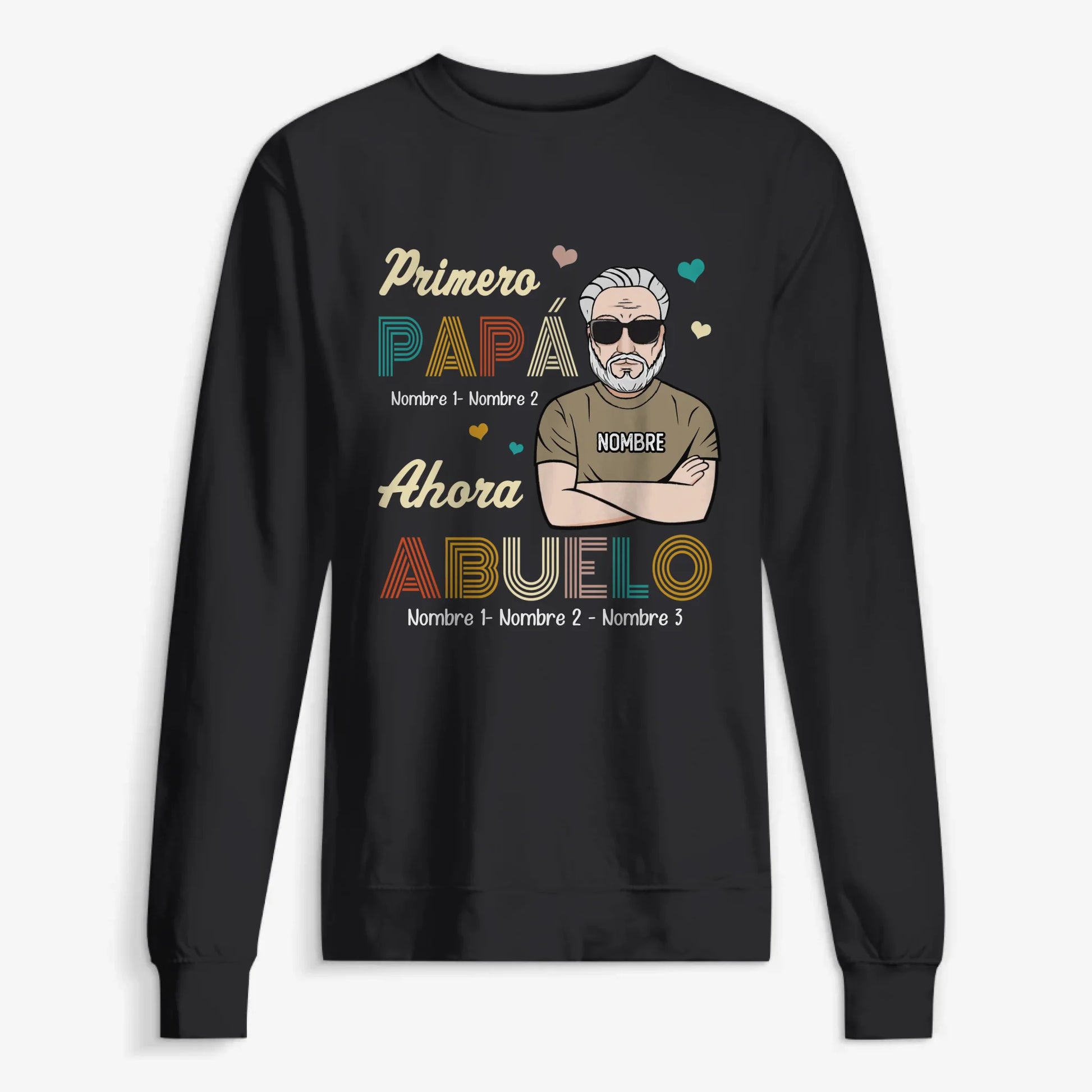 UNISEX SWEATSHIRT Front Dark