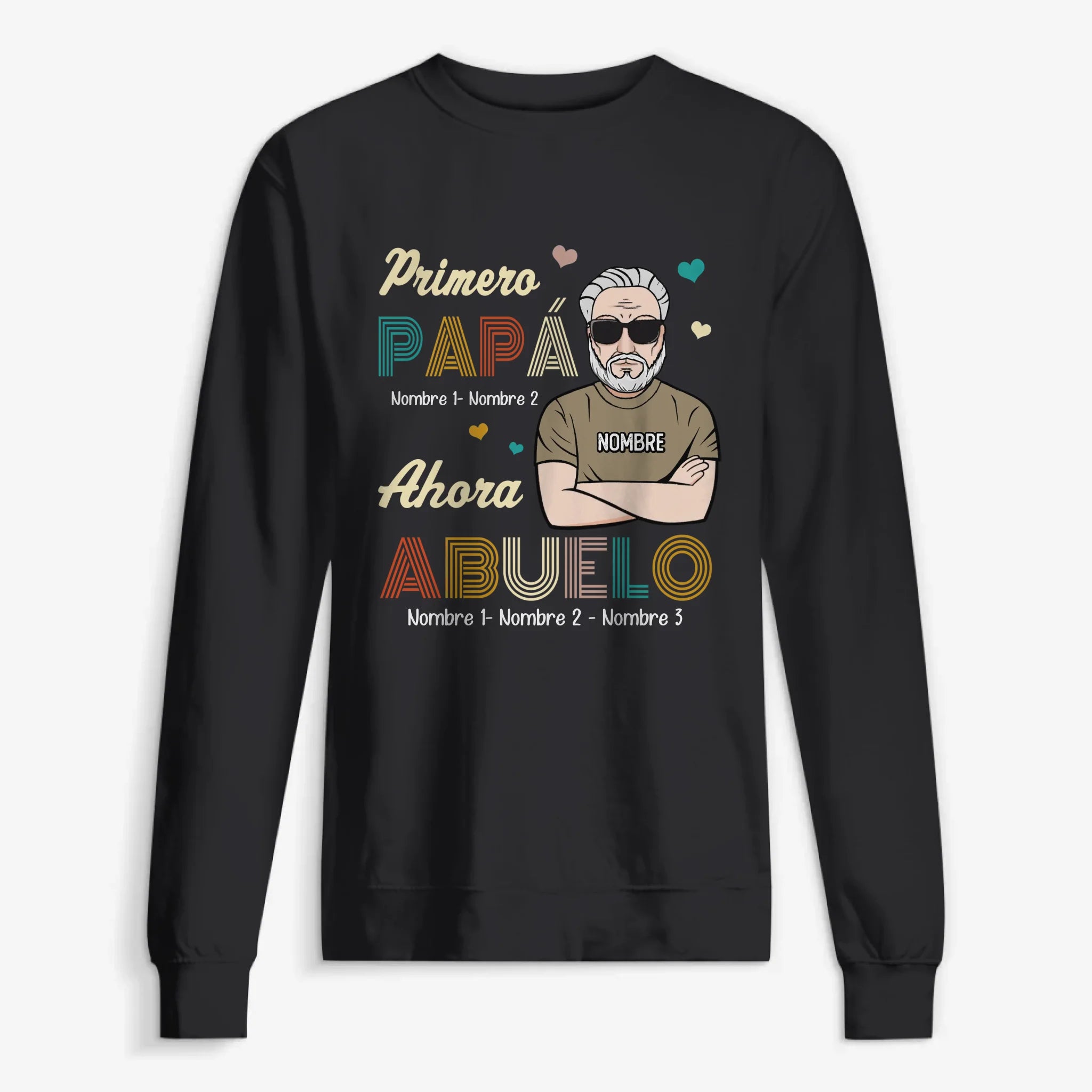 UNISEX SWEATSHIRT Front Dark