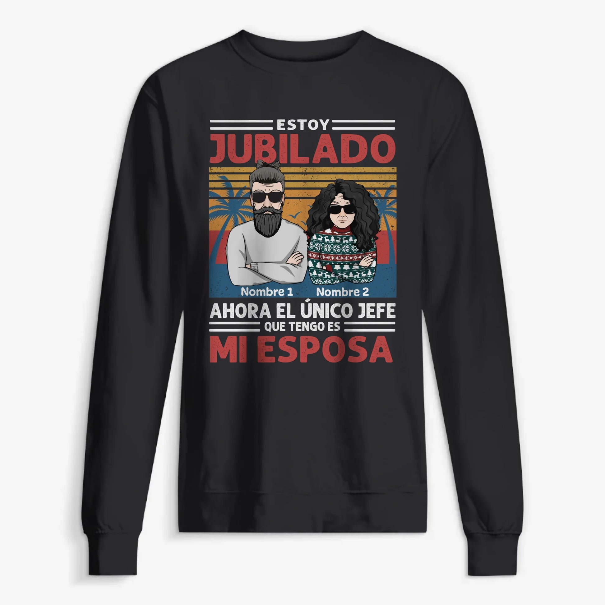 UNISEX SWEATSHIRT Front Dark