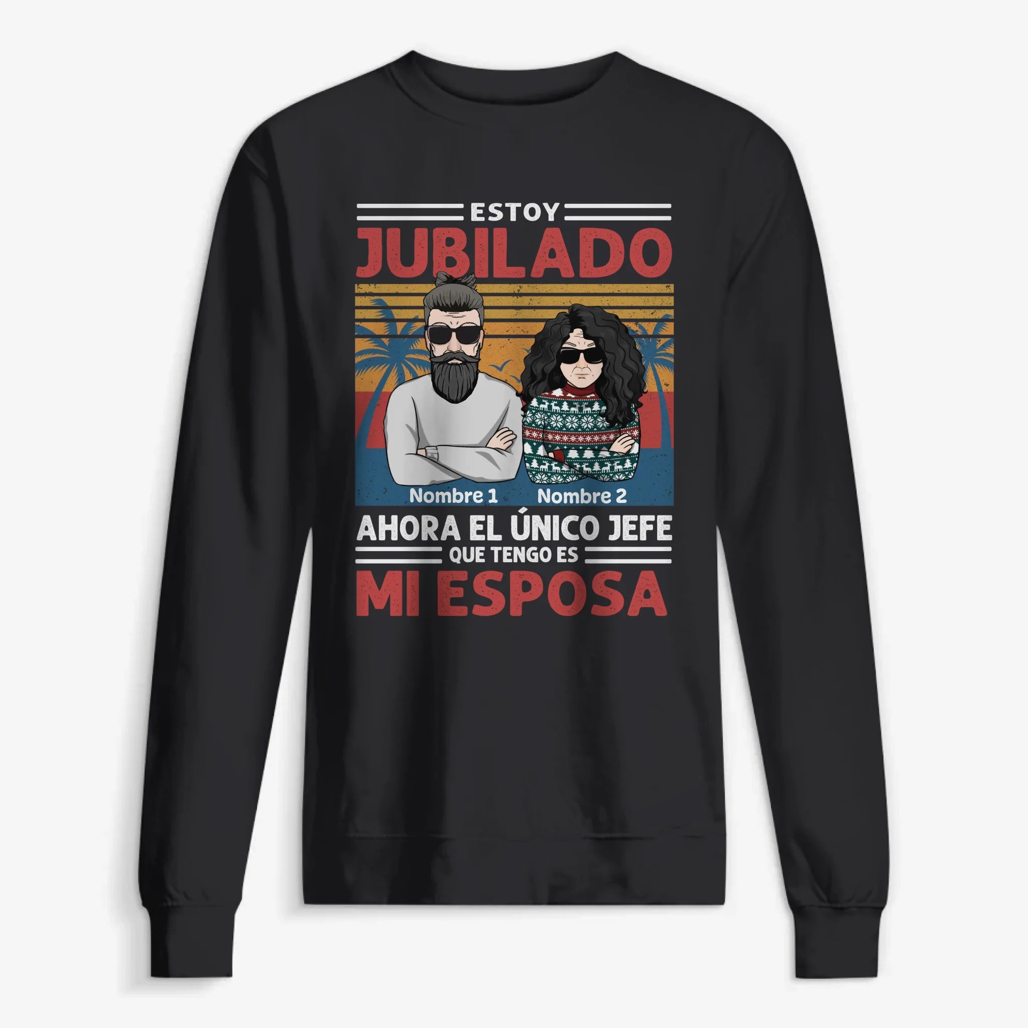UNISEX SWEATSHIRT Front Dark