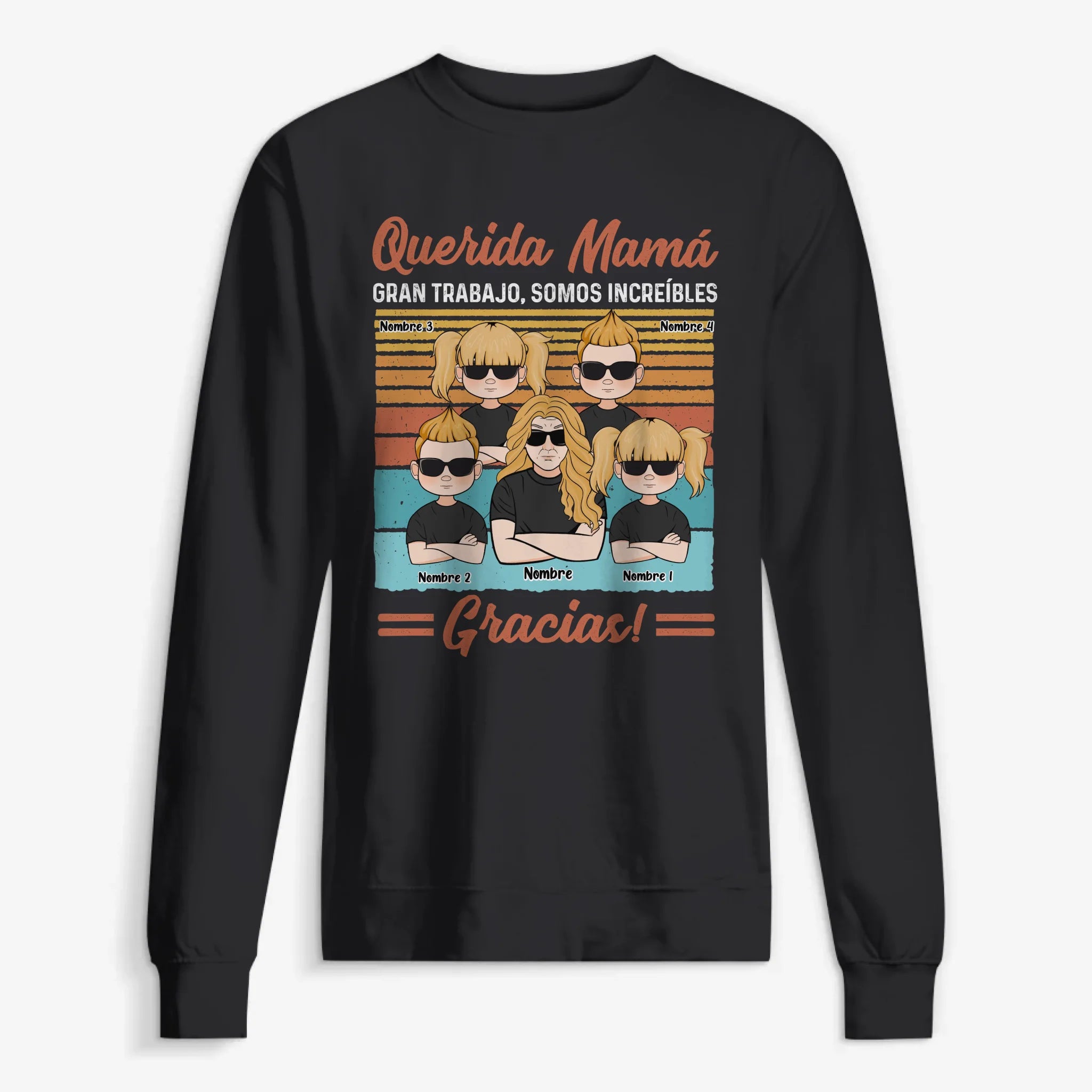 UNISEX SWEATSHIRT Front Dark